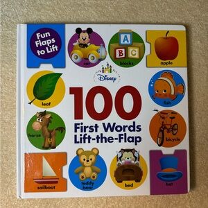 Disney Lift-the-Flap Book - Fun and Colorful Learning
